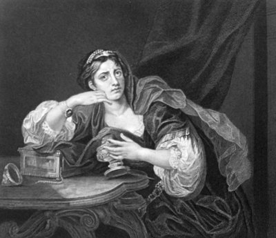 Sigismonda férje szívével alkotó: William Hogarth