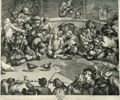 Sport a tizennyolcadik században, 1720-1764, 1925. alkotó: William Hogarth