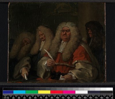 The Bench, 1753-54 (olaj, vászon a panelen) alkotó: William Hogarth