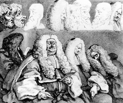 A pad, 1758. alkotó: William Hogarth