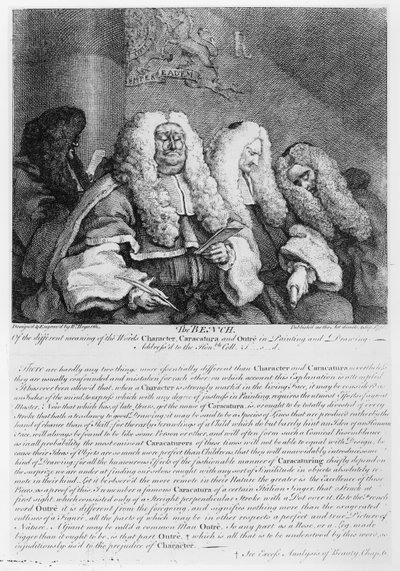 A pad, 1758 alkotó: William Hogarth