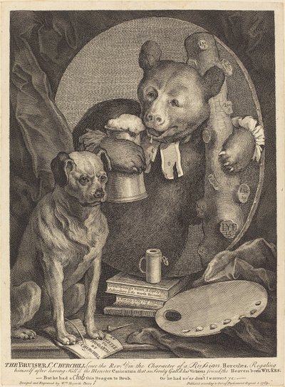 A Bruiser alkotó: William Hogarth