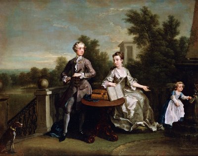 Az Edwards Hamilton család alkotó: William Hogarth