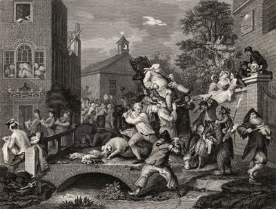 Az 1833-ban megjelent „The Works of William Hogarth” c. alkotó: William Hogarth