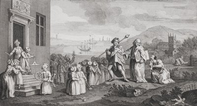 Foundlings, vésette F. Morellon La Cave alkotó: William Hogarth