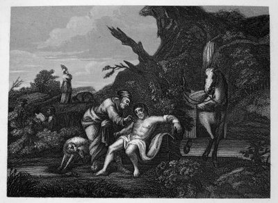 Az irgalmas szamaritánus alkotó: William Hogarth