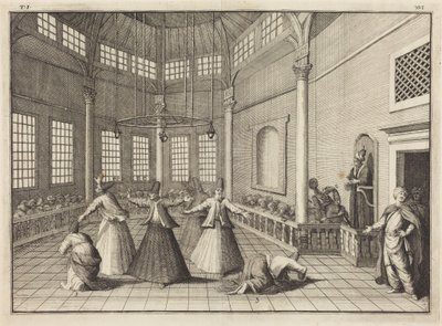 Egy mecset belseje alkotó: William Hogarth