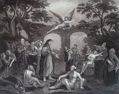 A Bethesda medencéje alkotó: William Hogarth