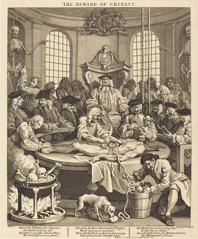A kegyetlenség jutalma alkotó: William Hogarth