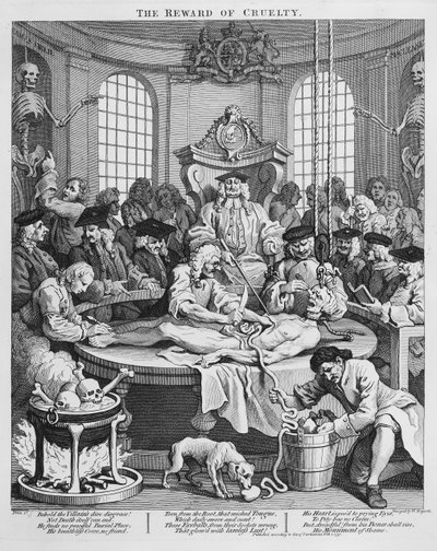 A kegyetlenség jutalma alkotó: William Hogarth