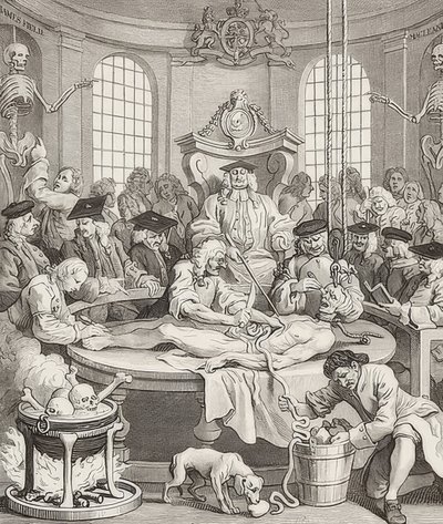 A kegyetlenség jutalma. From: The Four Stages of Cruelty / A kegyetlenség négy szakasza. 1751 alkotó: William Hogarth