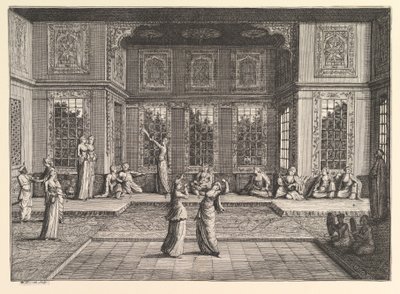 A Seraglio Aubry de La Mottrayes beutazza Európát, Ázsiát és ... egy részét, 1723-24. alkotó: William Hogarth