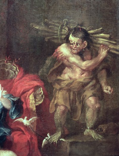 The Tempest, Caliban olaj, vászon részlete 353593 alkotó: William Hogarth