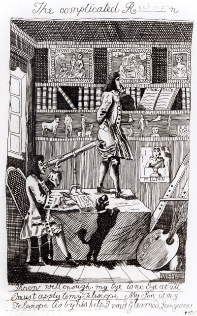 A bonyolult Richardson, 1724 alkotó: William Hogarth