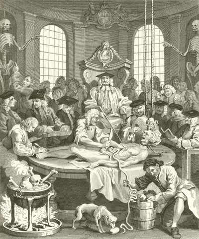A kegyetlenség négy szakasza alkotó: William Hogarth