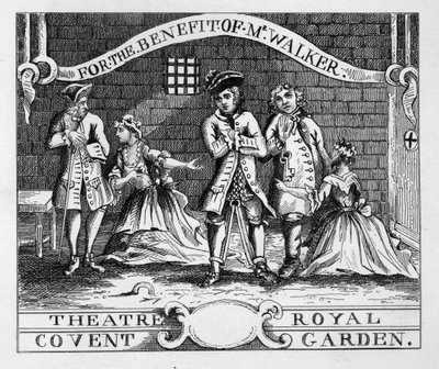Theatre Royal, Covent Garden alkotó: William Hogarth