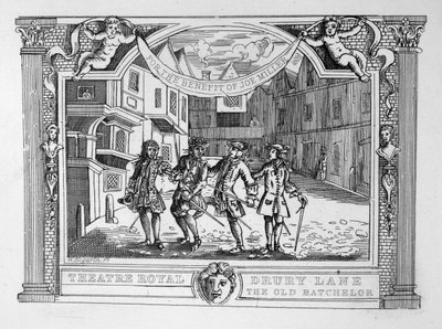 Theatre Royal, Drury Lane The Old Bachelor alkotó: William Hogarth