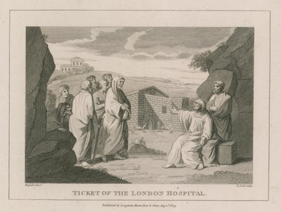 A londoni kórház jegye alkotó: William Hogarth