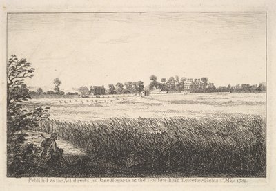 A Ranbys-ház látképe, 1781. május 1. alkotó: William Hogarth