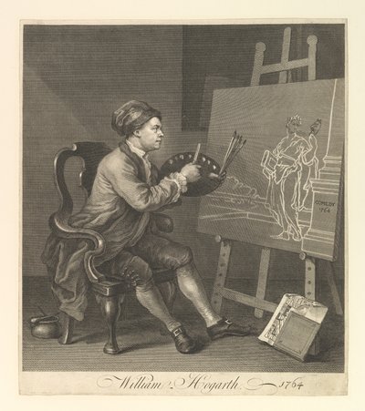 William Hogarth, Őfelségének festőszolgabírója, 1764. alkotó: William Hogarth