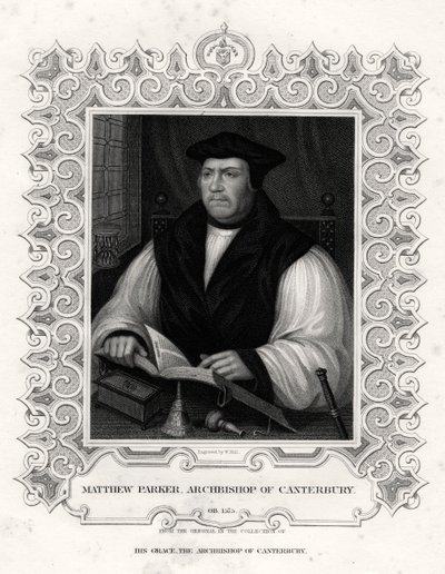 Matthew Parker, Canterbury érseke, XIX alkotó: William Holl