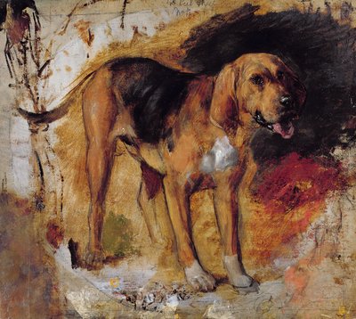 Tanulmány egy vérebről alkotó: William Holman Hunt