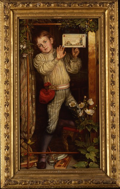 Hilary mester – A nyomkövető, 1886 alkotó: William Holman Hunt