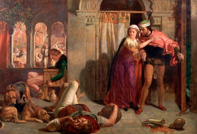 „Szent Ágnes estéje”, 1848 alkotó: William Holman Hunt