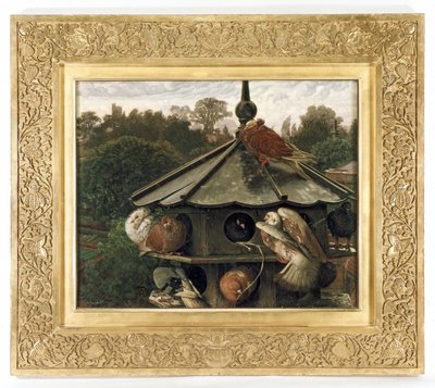 A Szent Swithin fesztivál vagy a galambdúc, 1866-75 alkotó: William Holman Hunt