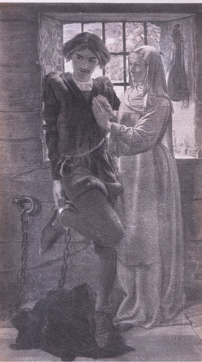 Claudio és Isabella, Bibbys Annual, 1916-1917 alkotó: William Holman after Hunt