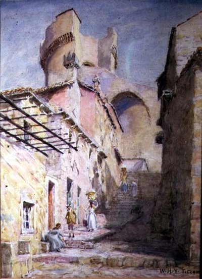 Carro (akvarell papíron) alkotó: William Holt Yates Titcomb