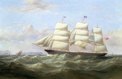 A brig "Emma Mallam" alkotó: William Howard Yorke