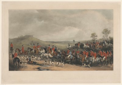 A Melton-vadászat J. Grant után alkotó: William Humphrys