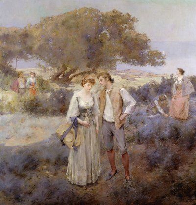 The Return from Cythera, 1892 körül alkotó: William II Lee