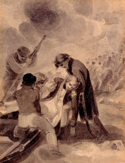Teneriffe ügye, 1808 (wc papíron) alkotó: William I Bromley