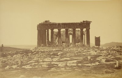 Parthenon, face orientale. alkotó: William J. Stillman