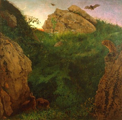 Alkonyat (olaj, vászon) alkotó: William J. Webbe or Webb