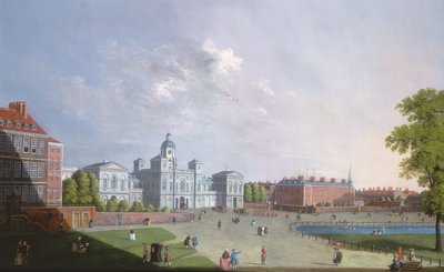 The Horse Guards Parade, Westminster, 18. század alkotó: William James