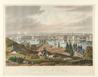 Baltimore a Federal Hillről alkotó: William James Bennett