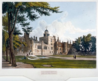 Charterhouse, Finsbury, London, 1816 alkotó: William James Bennett