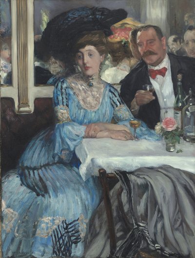 Mouquinnél, 1905 alkotó: William James Glackens