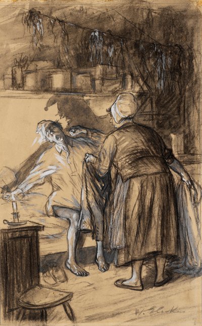 Itt vannak a nadrágok alkotó: William James Glackens