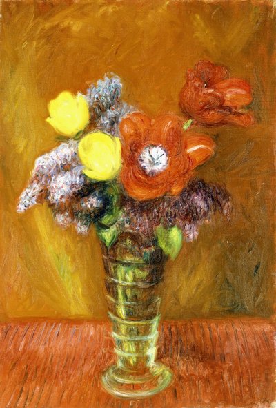Orgona és tulipán alkotó: William James Glackens