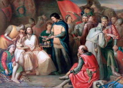 A loitiersi csata után, 1850-1866 alkotó: William James Grant