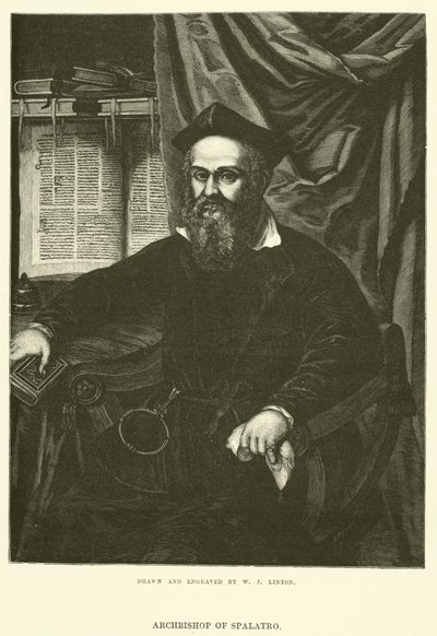 Spalatro érseke alkotó: William James Linton