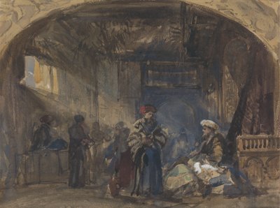 Kairói Bazár alkotó: William James Muller