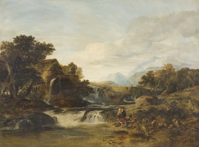 Pandy Mill, Észak-Wales alkotó: William James Muller