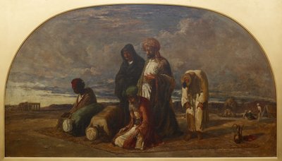 Imák a sivatagban, 1840-1849. alkotó: William James Muller