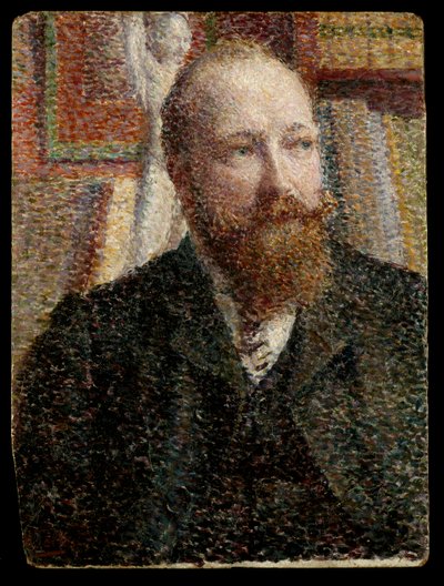 Alfred Verhaeren portréja 1890 körül (olaj, fedélzeten) alkotó: William Jelley