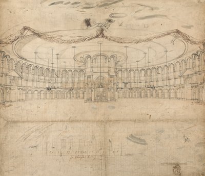 Tervezés a Rotunda, Ranelagh Gardens számára alkotó: William John Newton